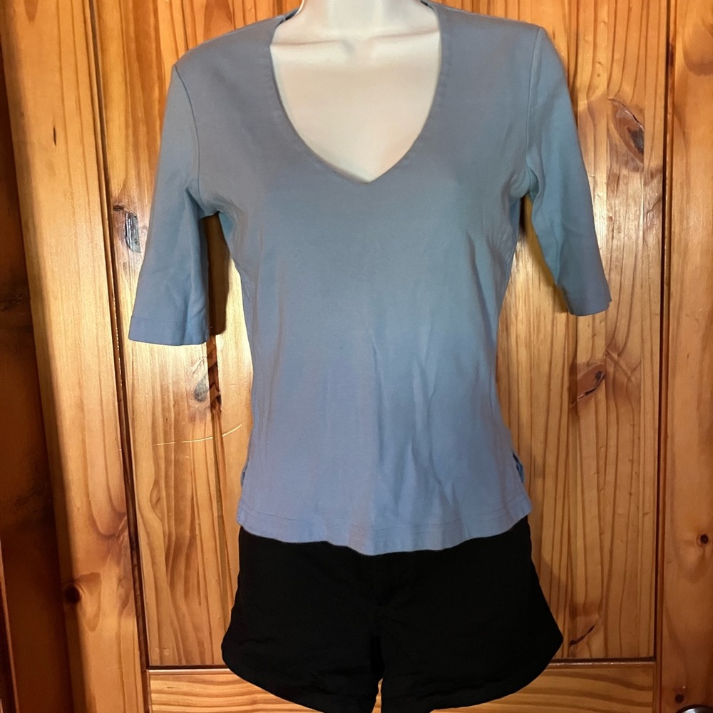 Vintage 90’s/Y2K A.Byer Blue Top